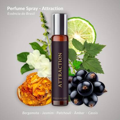 Imagem de Perfume Attraction Masculino - Spray Portátil 10ml