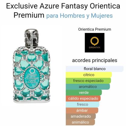 Imagem de Perfume Azure Fantasy Orientica Extrait De Parfum Unissex 80ml