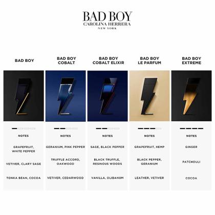 Imagem de Perfume Bad Boy Cobalt Elixir Carolina Herrera Masculino Eau de Parfum