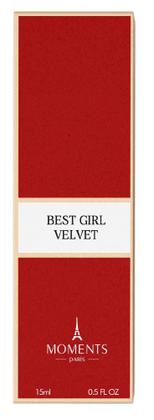 Imagem de Perfume Best Girl Velvet 15ml Moments Paris Envio Imediato