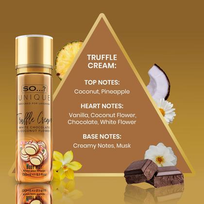 Imagem de Perfume Body Mist Então... Creme de trufas exclusivo de baunilha 150 ml
