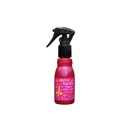 Imagem de Perfume Cabelo e Corpo Pink Rose Coiffer 80ml  Perfume Capilar  Perfume de Cabelo