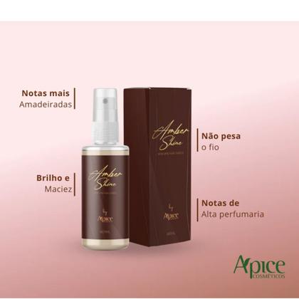 Imagem de Perfume Capilar Amber Shine Apice 60ml