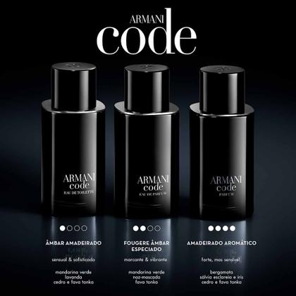 Imagem de Perfume Code Giorgio Armani Masculino Eau De Parfum