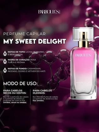 Imagem de Perfume de Cabelo My Sweet Delight Barbours Beauty de 60ml