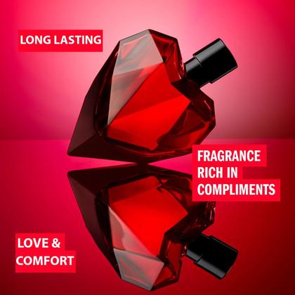 小物 DIESEL Loverdoes RedKiss 50ml Perfume Diesel Loverdose Red Kiss Eau de Parfum 50ml para mulheres