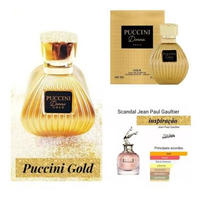 Imagem de perfume Donna Puccini Gold Paris Eau De Parfum 100ml