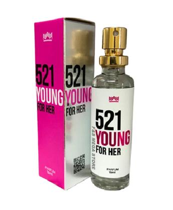 Imagem de Perfume Feminino 521 Young For Her Amakha Paris 15Ml Bolsa