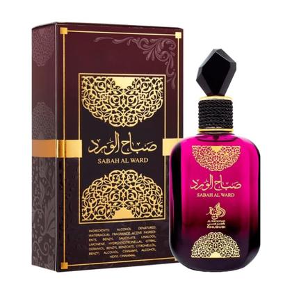 Imagem de Perfume Feminino Árabe Sabah Al Ward Al Wataniah 100ml  Importado de Dubai nos Emirados Árabes Unidos