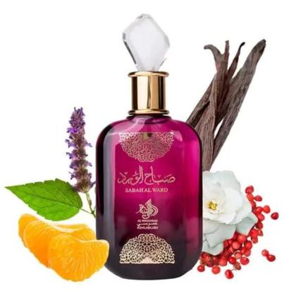 Imagem de Perfume Feminino Árabe Sabah Al Ward Al Wataniah EDP 100ml