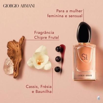 Perfume Feminino Si Giorgio Armani edp 50 ml - Perfume Feminino