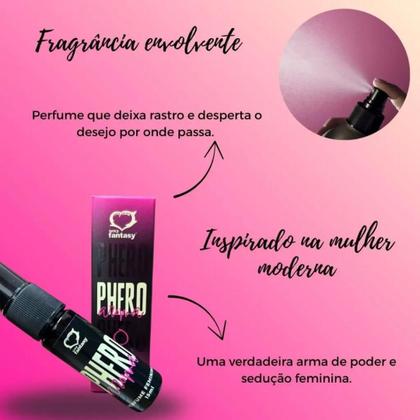 Perfume Feromônio Phero Aroma Feminino 15ml - Ponto Sex - Perfume ...