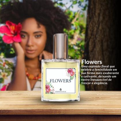 Imagem de Perfume Flowers 100ml - Feminino Sofisticado- Cheiro De Rica