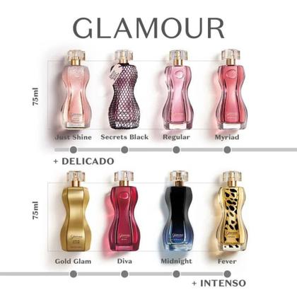 Imagem de Perfume glamour gold glam feminino o boticário
