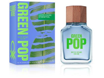 Imagem de Perfume Green Pop United Dreams Eau de Toilette Masculino Benetton 100ml