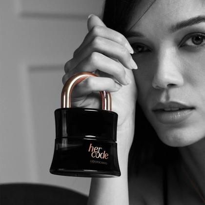 Imagem de Perfume Her Code Eau De Parfum 50ml Oboticário Mulher Fragrância Feminina Lançamento Oboticário
