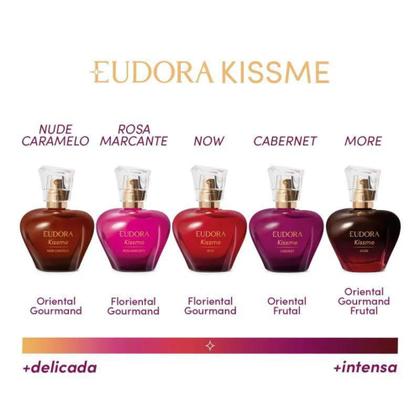 Imagem de Perfume kiss me more desodorante colônia eudora - 50ml