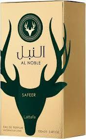 Imagem de Perfume Lattafa Al Noble Safeer Eau de Parfum 100ml  Importado Masculino Amadeirado Oriental