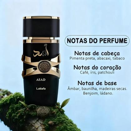 Imagem de Perfume Lattafa Asad Eau de Parfum Masculino Original - 100ml