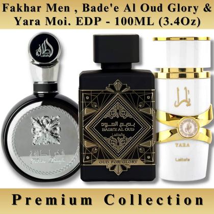 Imagem de Perfume Lattafa Bade'e Al Oud Glory Fakhar - Masculino - 100ml
