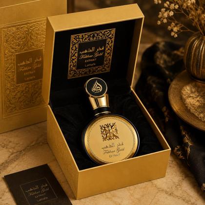 Imagem de Perfume Lattafa Fakhar Gold Extrait 100ml EDP Unissex Original