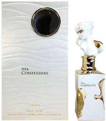 Lattafa Her Confession 100ml 並行輸入品 Perfume Lattafa Her Confession Eau de Parfum 100ml - Feminino