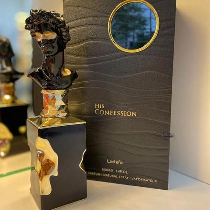Imagem de Perfume Lattafa His Confession Eau de Parfum Masculino 100ml