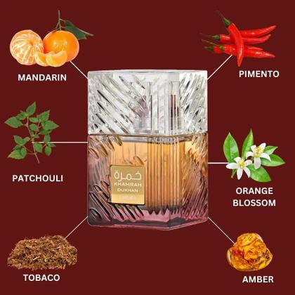 Imagem de Perfume Lattafa Khamrah Dukhan 100ml EDP