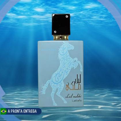 Perfume Lattafa Lail Maleki Moroccan Blue Eau De Parfum 100 Ml
