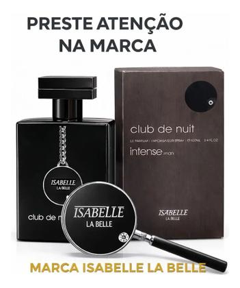 Imagem de Perfume Masculino Amadeirado Club De Nuit Intense 100ml marca Isabelle La Belle
