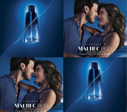 Imagem de Perfume Masculino Desodorante Colônia 100ML Malbec Bleu - Perfumaria