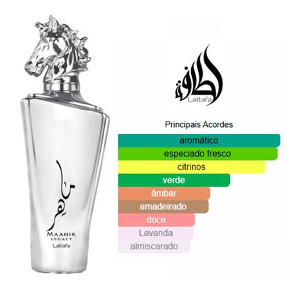 Imagem de Perfume Masculino Maahir Legacy Lattafa Perfumes Eau De Parfum 100ml