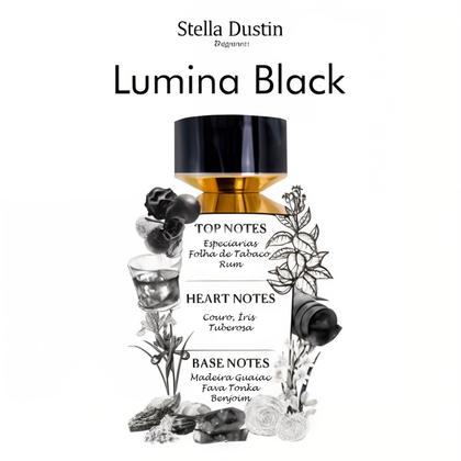 Imagem de Perfume Masculino Stella Dustin Lumina Black Edp 100Ml Original, Lacrado, com Selo Adipec