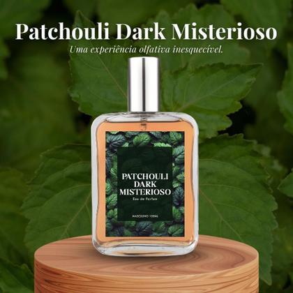 Imagem de Perfume Patchouli Dark Misterioso Homem 100Ml + Roll On 10Ml