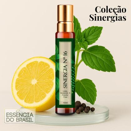 Imagem de Perfume Sinergia 16 - Limão, Manjericão, Pimenta-preta 10ml
