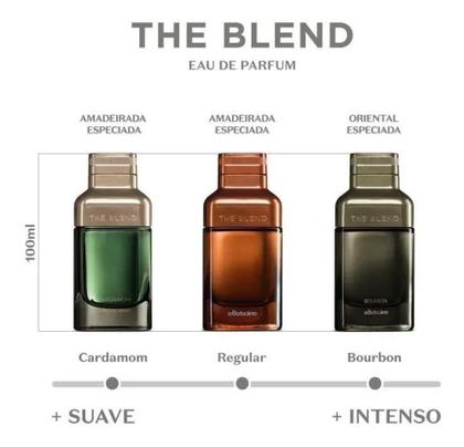 Imagem de Perfume the blend bourbon eau de parfum masculino o boticário - 100ml