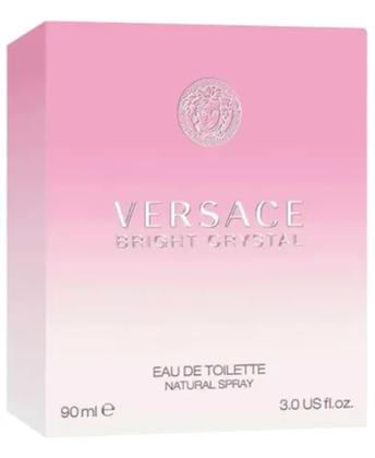 Imagem de Perfume Versace Bright Crystal Eau De Toilette Edt 90 ML Feminino Original Lacrado