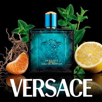 Imagem de Perfume Versace Eros 100 Ml Eau De Parfum Edp Masculino Original Lacrado Importado