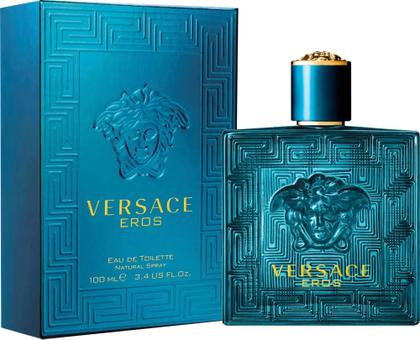 Imagem de Perfume Versace Eros 100 Ml Eau de Toilette Edt Masculino Original Lacrado Importado