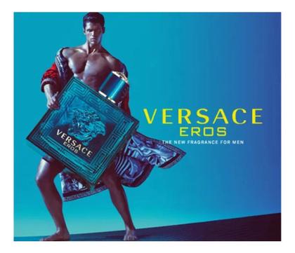 Imagem de Perfume Versace Eros 100 Ml Eau de Toilette Edt Masculino Original Lacrado Importado