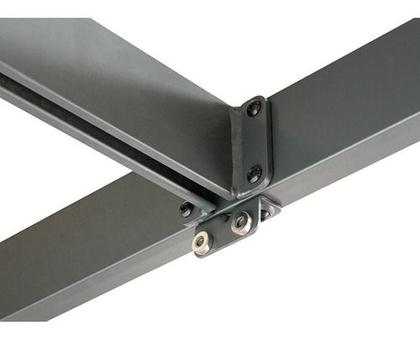 Imagem de Pergolado De Aço Cinza - Ultra Resistente 3,20x3,60 Naterial
