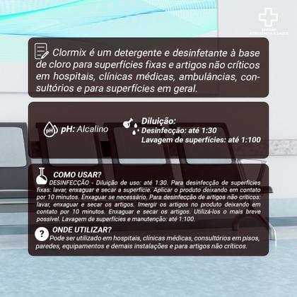 Imagem de Perol Detergente Clorado Clormix 05 Lts Concentrado