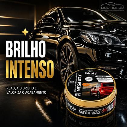 Imagem de Pérola- Cera Com Carnaúba Cristalizadora, Mega Wax 100 GRS