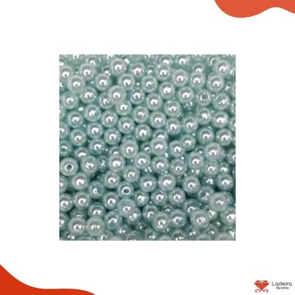 Imagem de Perola Inteira Com Furo 10mm Em Abs Com 500Gr