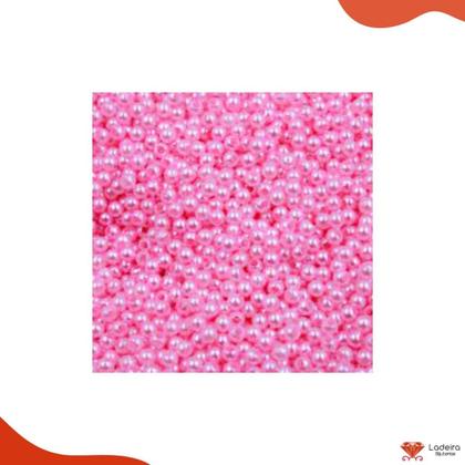 Imagem de Perola Inteira Com Furo 10mm Em Abs Com 500Gr