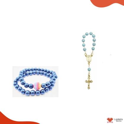 Imagem de Perola Inteira Com Furo 10mm Em Abs Com 500Gr