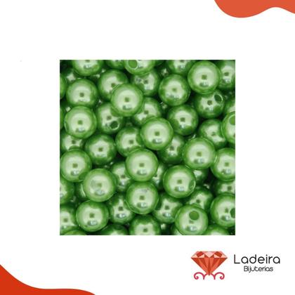 Imagem de Perola Inteira Com Furo 10mm Em Abs Com 500Gr
