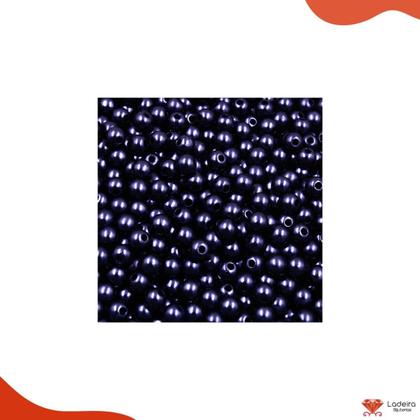 Imagem de Perola Inteira Com Furo 10mm Em Abs Com 500Gr