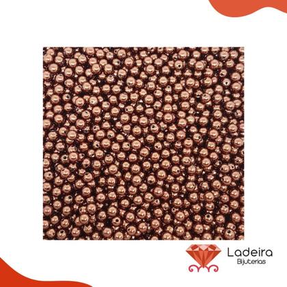 Imagem de Perola Inteira Com Furo 10mm Em Abs Com 500Gr