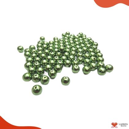 Imagem de Perola Inteira Com Furo 10mm Em Abs Com 500Gr